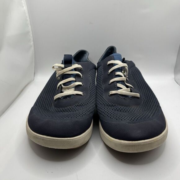 Olukai Moku Pae Shoes Men’s Size 12 Navy Blue Lace Up Beach Casual Golf Summer main image 5